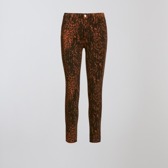 J Brand ALANA HIGH RISE CROP SKINNY PHOTO READY POLLOCK VASKA JAG sz 26 - Picture 2 of 10